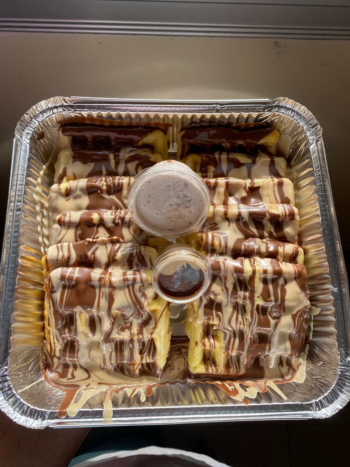 Gaufres au chocolat 