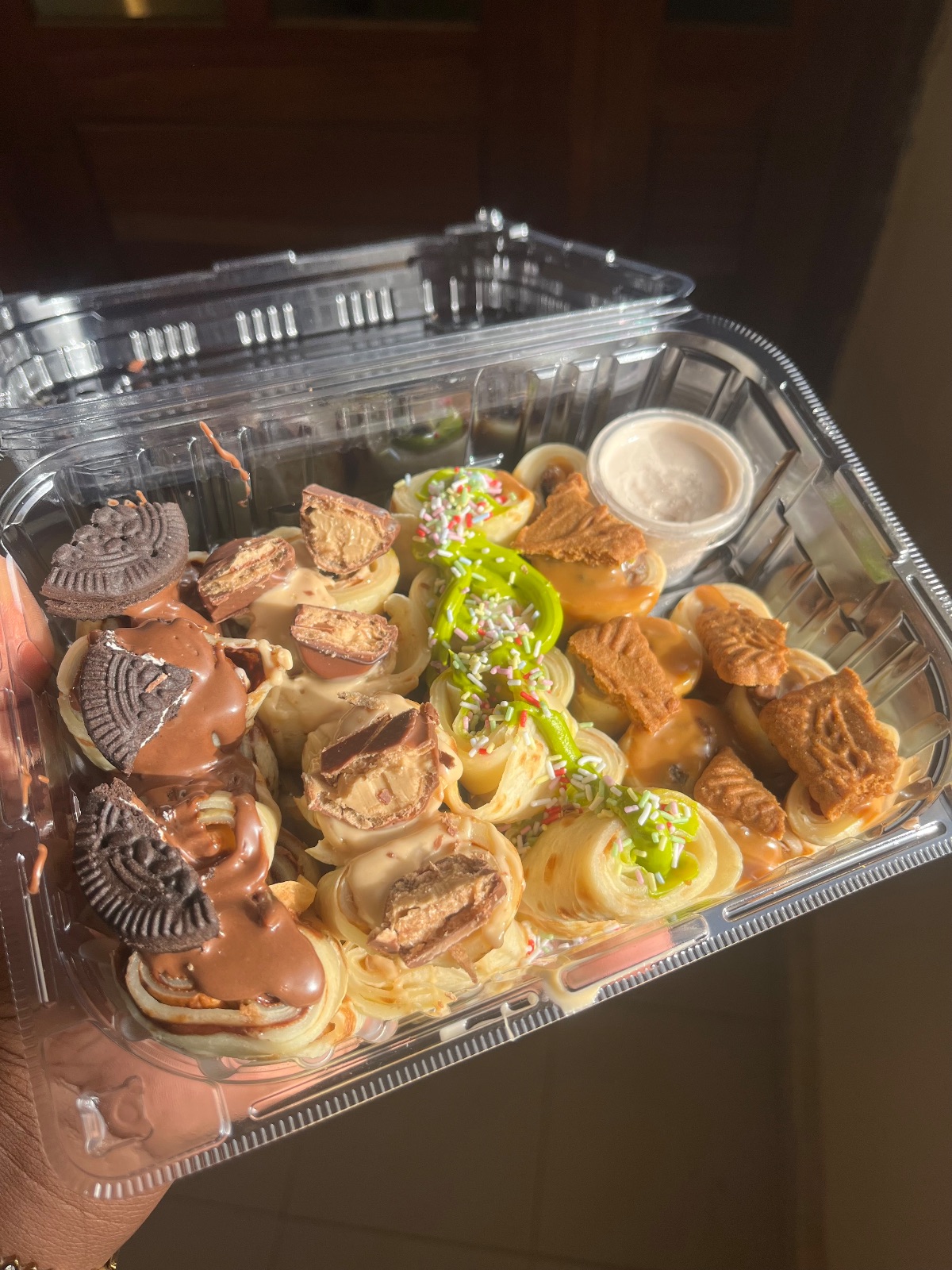 Crêpes sushis