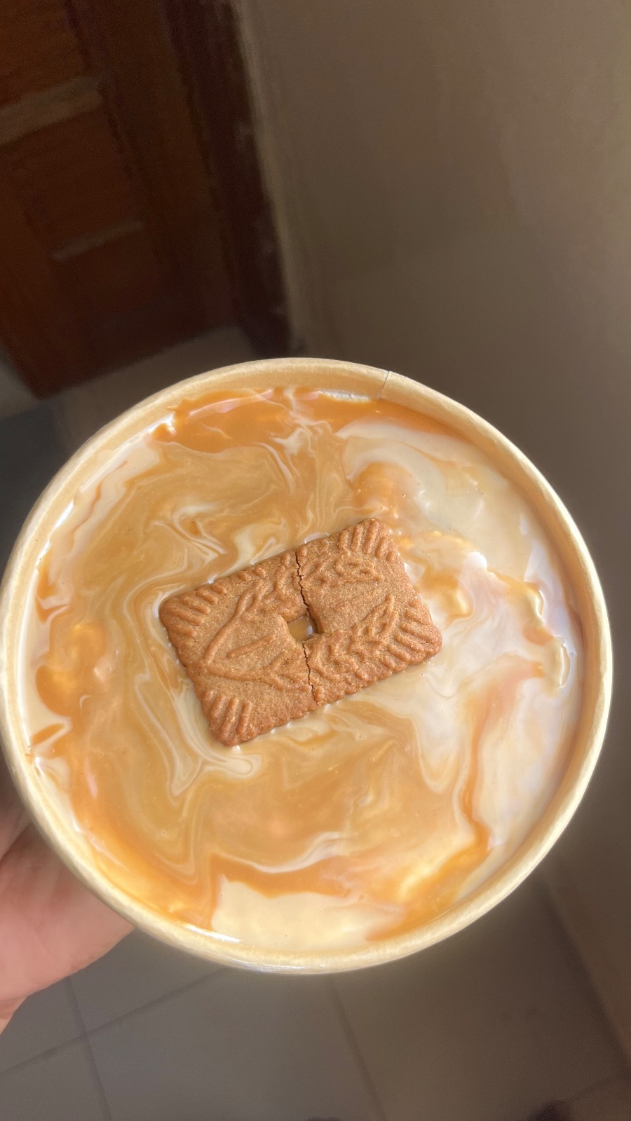 Tiramisu marbré (spéculos & El mordjene)