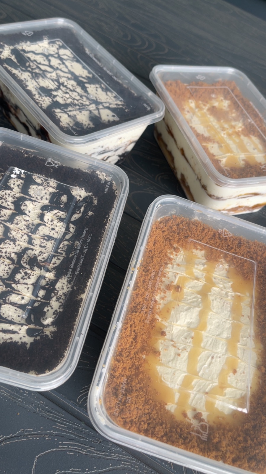 Tiramisu taille L (oreo ou kinder ou spéculos)